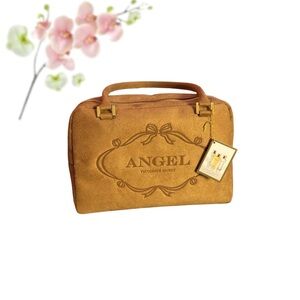 Victoria's Secret Gold Cosmetic Bag